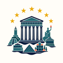 World landmarks and seven stars for the Seven Wonders section